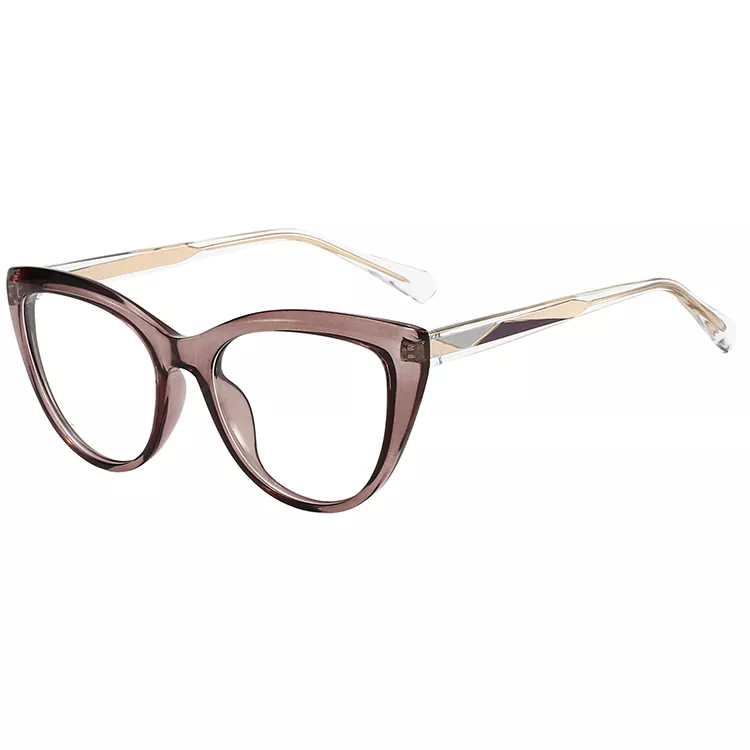 Geometric Pattern colored Core Wire Temple Frames