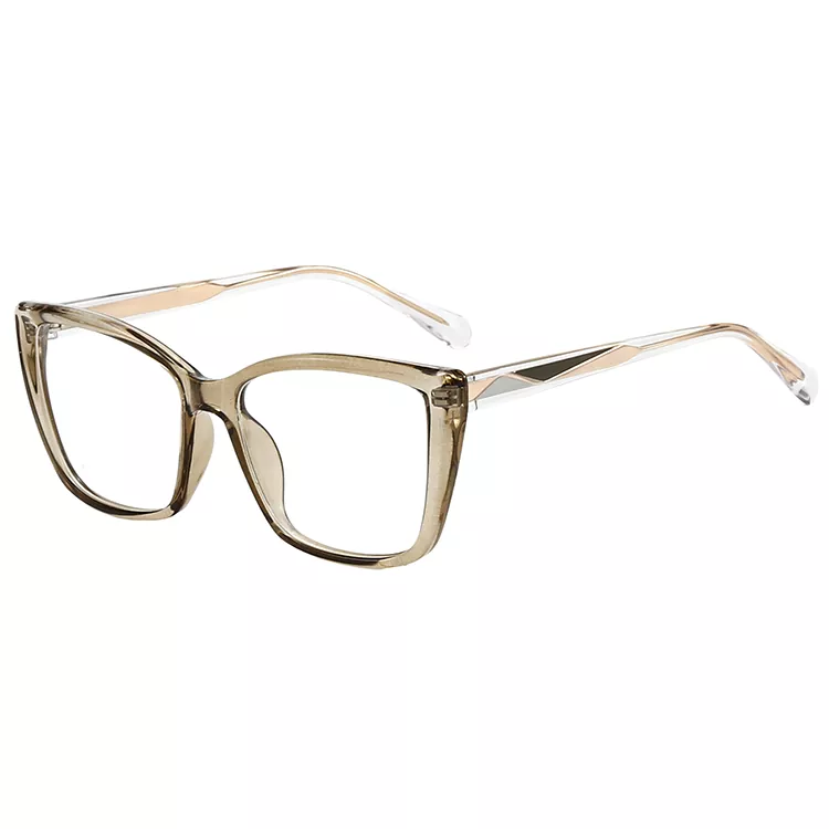 Geometric Pattern colored Core Wire Temple Frames