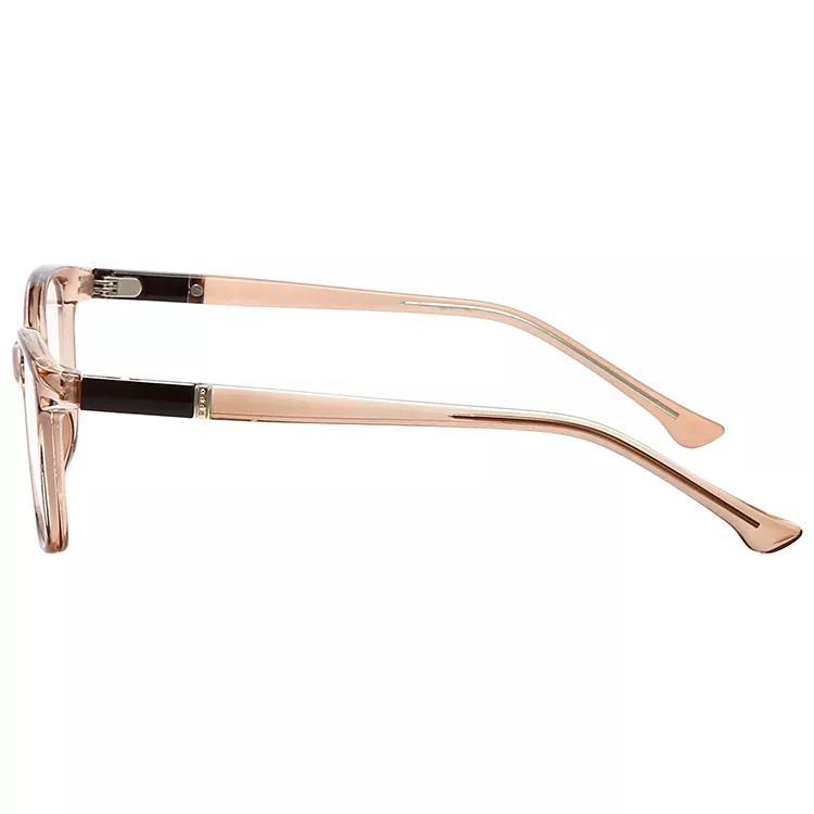 TR90 Chic Square Metal Accessories Optical Frames